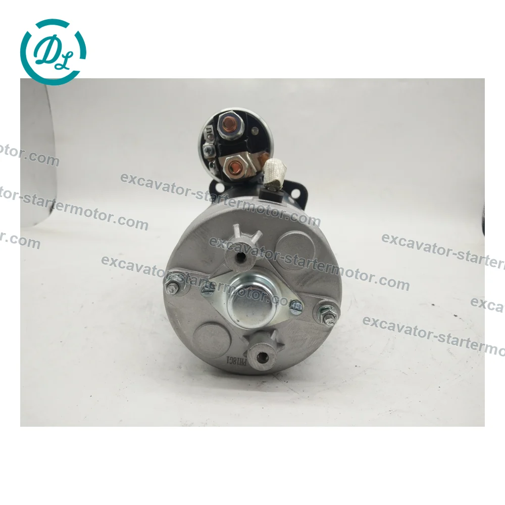 357-5204 12V 4.2kW 10-Tooth Starter for Cat C6.6 D3K D4K D5K, OEM/reference 357-5204, 12V 4.2kW 10-Tooth PLGR Starter Motor, product view 5
