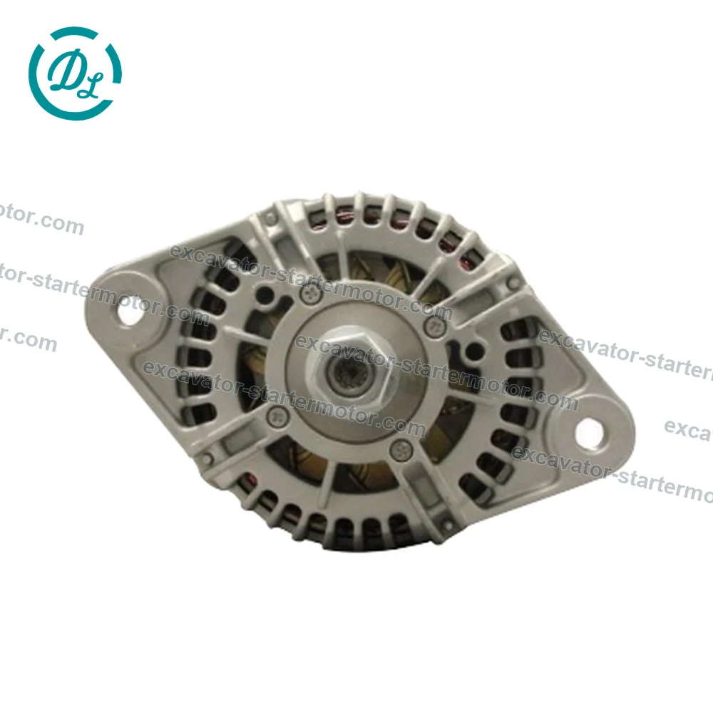 87715398 12V 200A Alternator for Case IH 5088 6088 7088 Magnum, OEM/reference 87715398, Alternator, product view 2