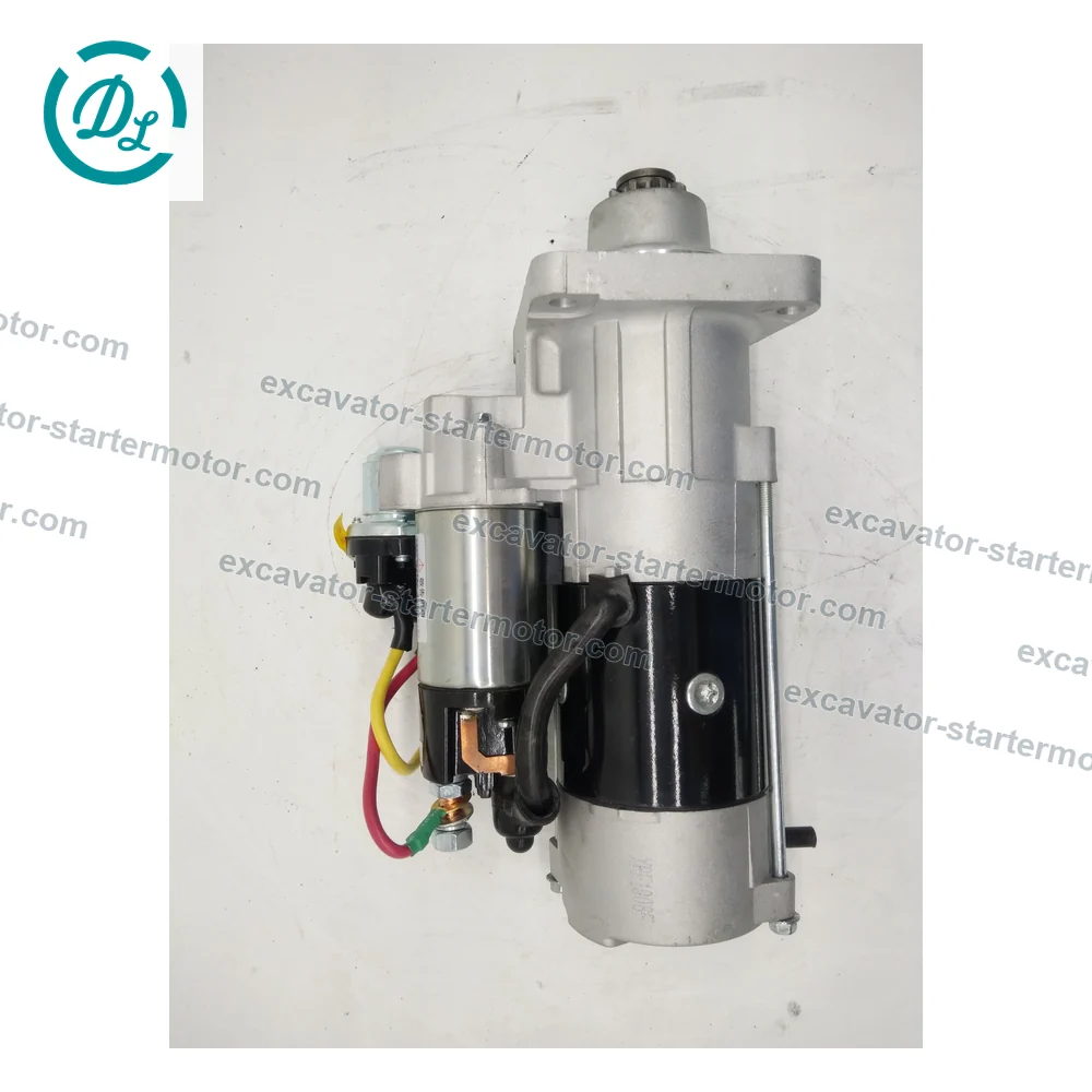 S00005888+03 24V 5.5kW 10-Tooth Starter for Shangchai SC7H, OEM/reference S00005888+03, Gear-Reduction Starter Motor