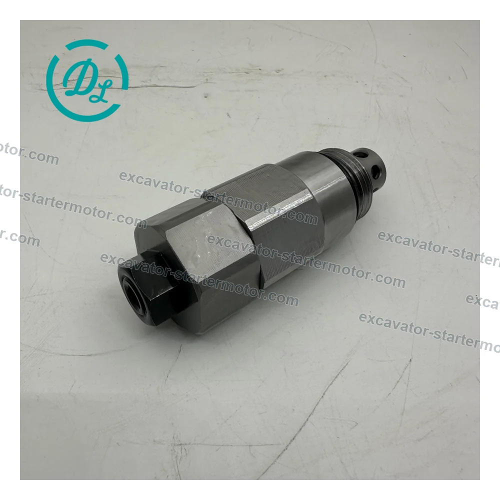 6E-2914 1-1/16-12 Hydraulic Relief Valve Group for Cat 320 322 325 330 Excavators, OEM/reference 6E-2914, Hydraulic Relief Valve Group, product view 4
