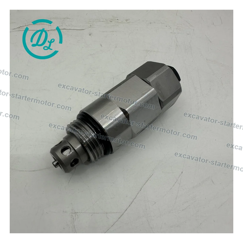 6E-2914 1-1/16-12 Hydraulic Relief Valve Group for Cat 320 322 325 330 Excavators, OEM/reference 6E-2914, Hydraulic Relief Valve Group, product view 5