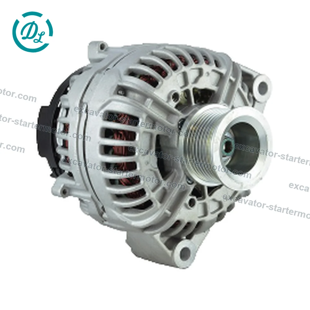 0124655185 24V 150A Alternator for John Deere 1170E 1270G 1470E, OEM/reference 0124655185, 24V 150A Alternator, product view 2
