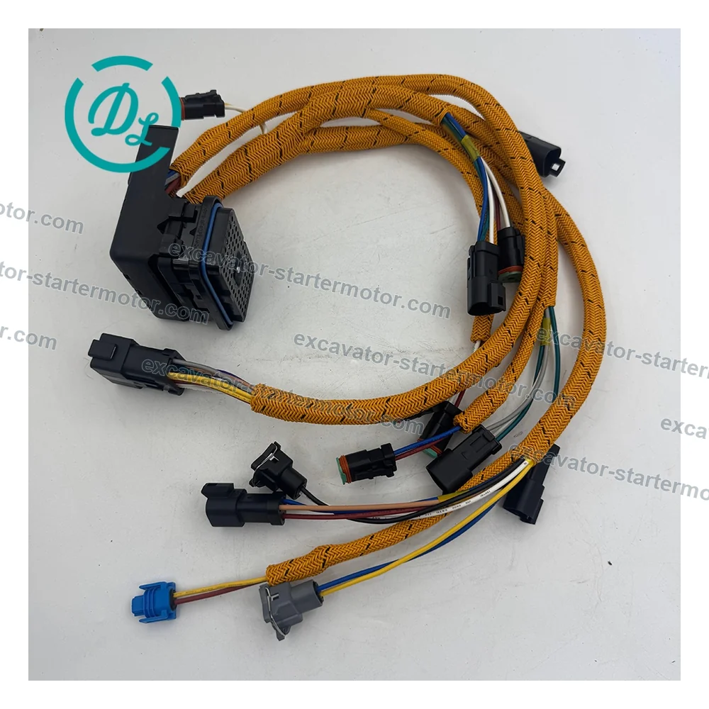 195-7336 18 AWG ECM Wiring Harness for CAT 3126B 322C 325C, OEM/reference 195-7336, 18 AWG ECM Wiring Harness