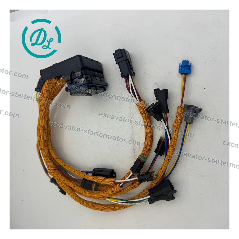 195-7336 18 AWG ECM Wiring Harness for CAT 3126B 322C 325C, OEM/reference 195-7336, 18 AWG ECM Wiring Harness, product view 2