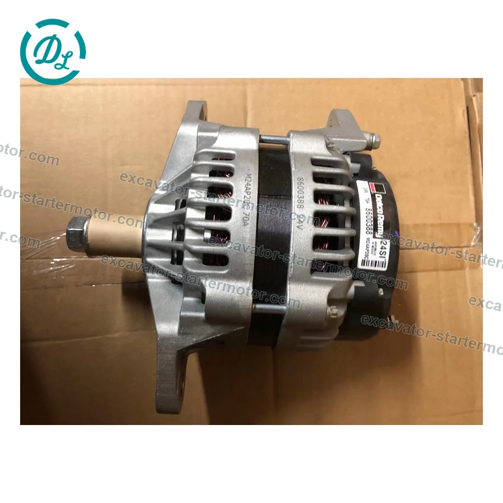 8600388 24V 70A 24SI J180 Alternator for Caterpillar Cummins JCB Equipment, OEM/reference 8600388, 24V 70A 24SI J180 Alternator, product view 3