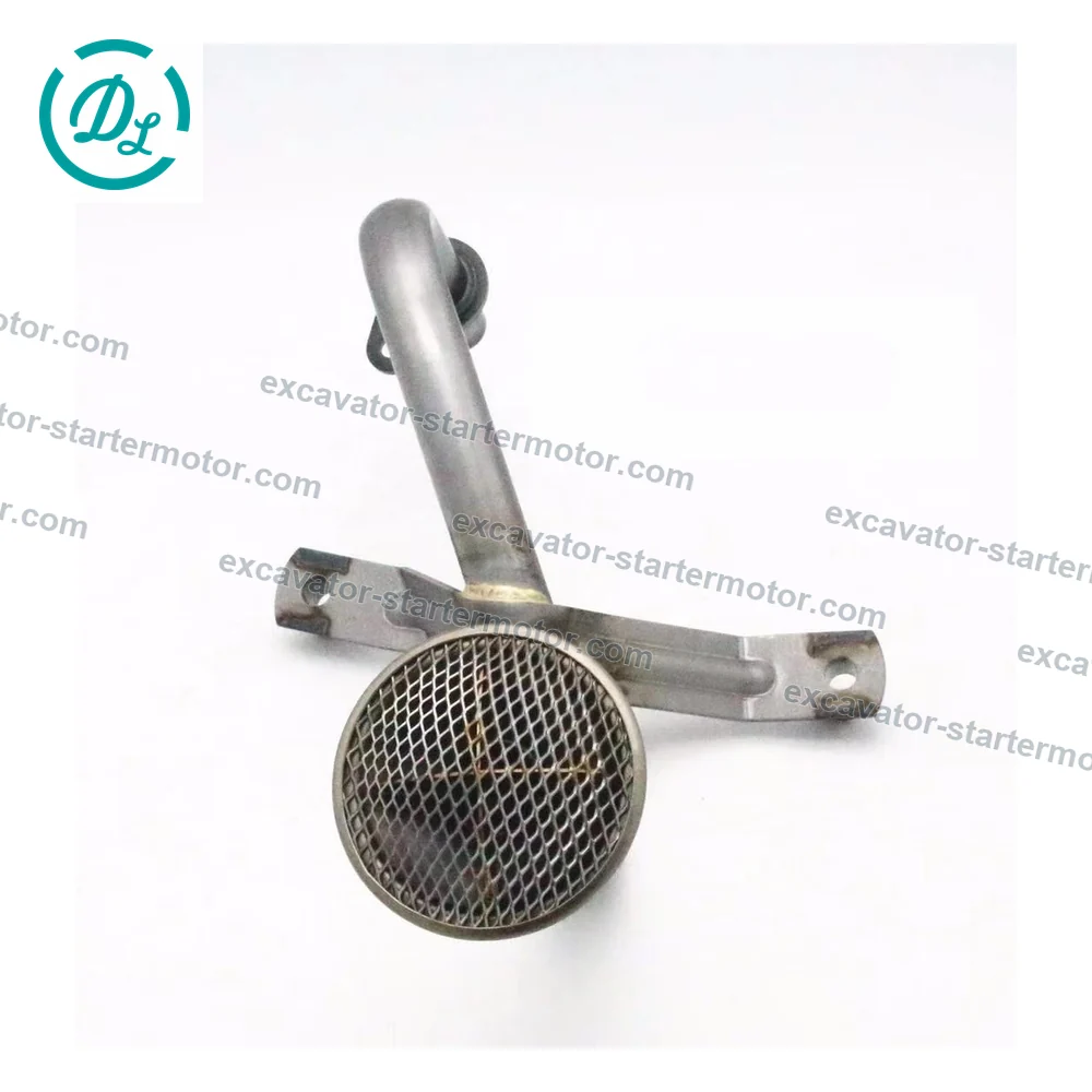 8-97362761-0 Oil Pump Strainer for Isuzu 4HK1 Engines, OEM/reference 8-97362761-0, Oil Pump Pickup Strainer and Suction Pipe