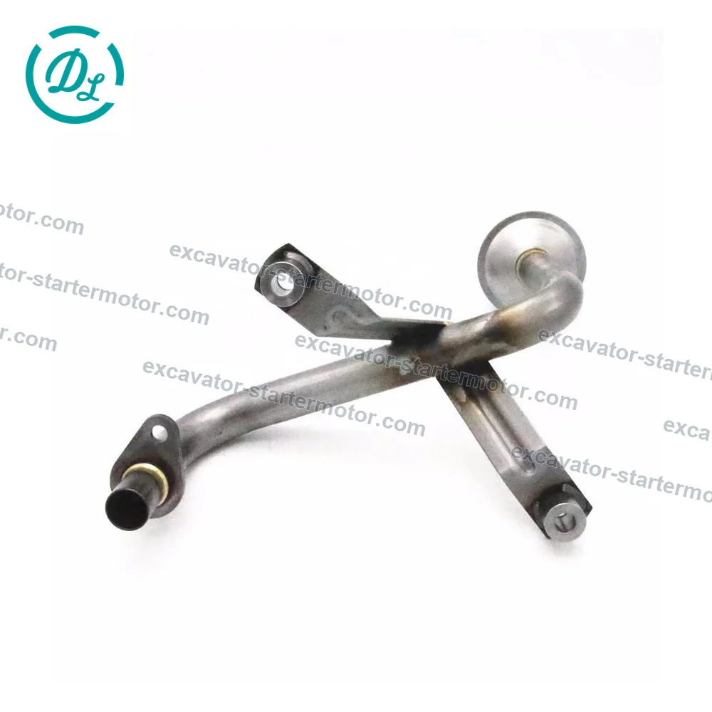 8-97362761-0 Oil Pump Strainer for Isuzu 4HK1 Engines, OEM/reference 8-97362761-0, Oil Pump Pickup Strainer and Suction Pipe, product view 2
