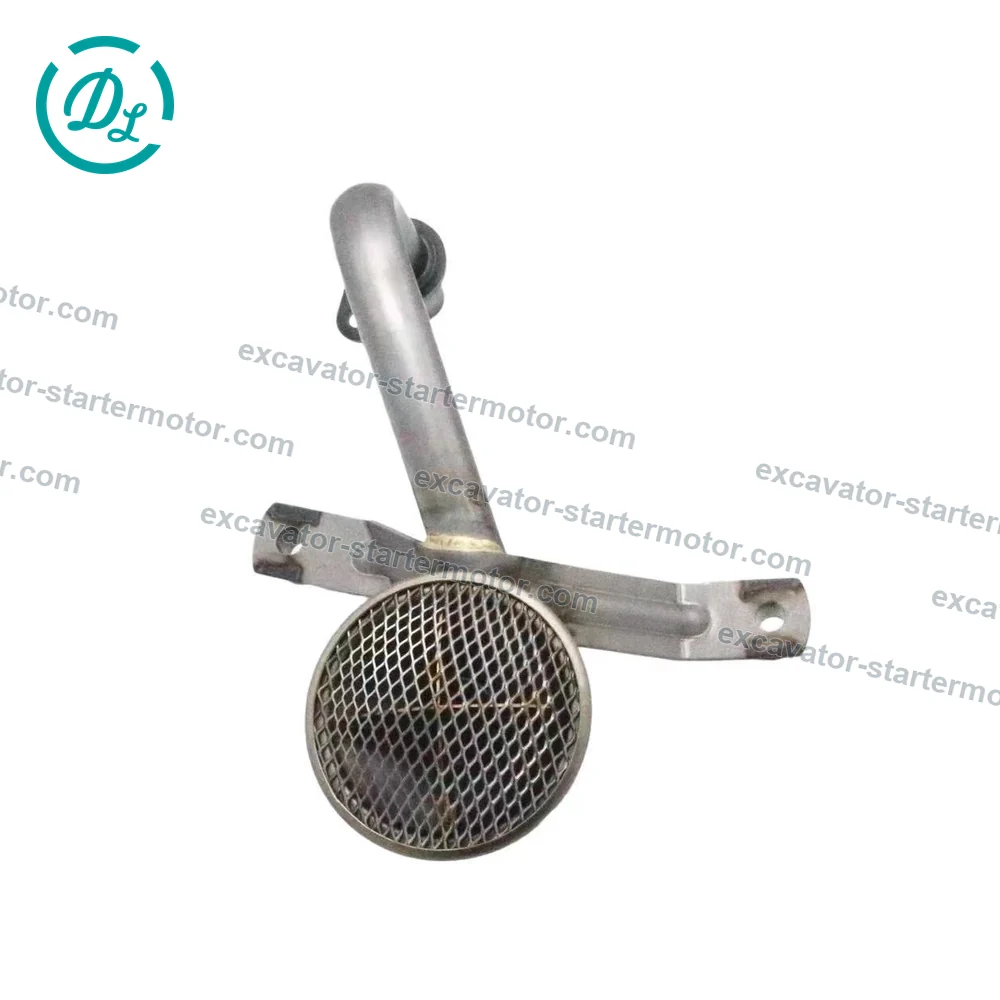 8-97362761-0 Oil Pump Strainer for Isuzu 4HK1 Engines, OEM/reference 8-97362761-0, Oil Pump Pickup Strainer and Suction Pipe, product view 5