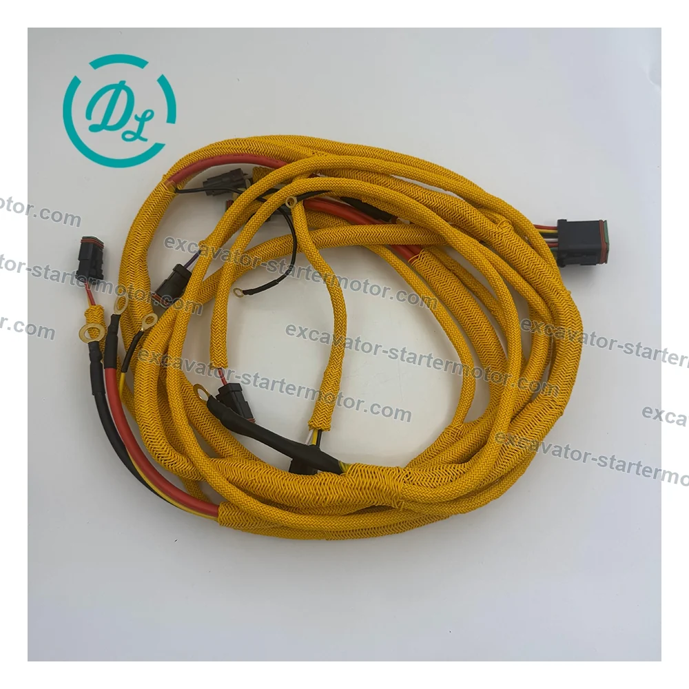 6743-81-8310 Engine Wiring Harness for Komatsu PC300-7 PC350-7 PC360-7, OEM/reference 6743-81-8310, Excavator Engine Wiring Harness, product view 2