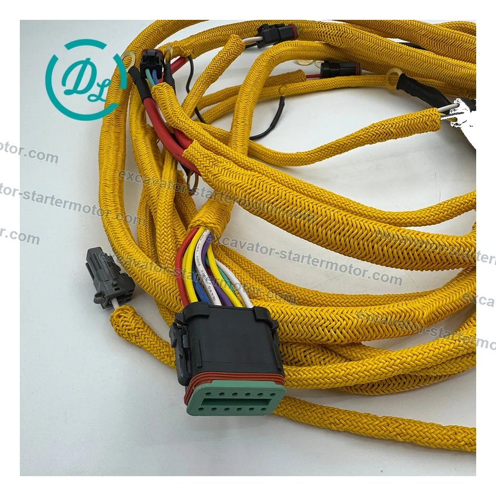 6743-81-8310 Engine Wiring Harness for Komatsu PC300-7 PC350-7 PC360-7, OEM/reference 6743-81-8310, Excavator Engine Wiring Harness, product view 4