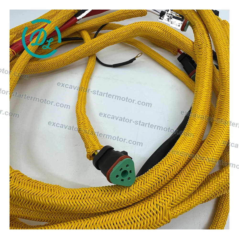 6743-81-8310 Engine Wiring Harness for Komatsu PC300-7 PC350-7 PC360-7, OEM/reference 6743-81-8310, Excavator Engine Wiring Harness, product view 5