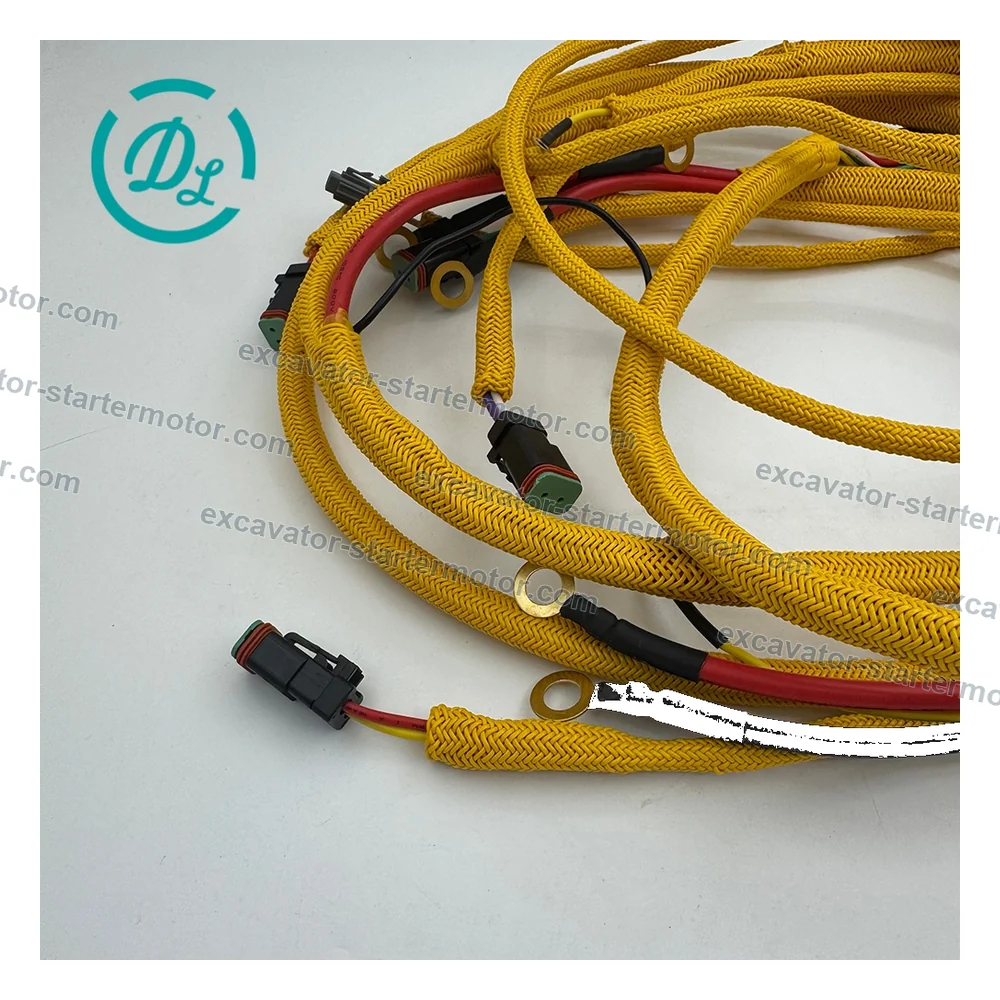 6743-81-8310 Engine Wiring Harness for Komatsu PC300-7 PC350-7 PC360-7, OEM/reference 6743-81-8310, Excavator Engine Wiring Harness, product view 6