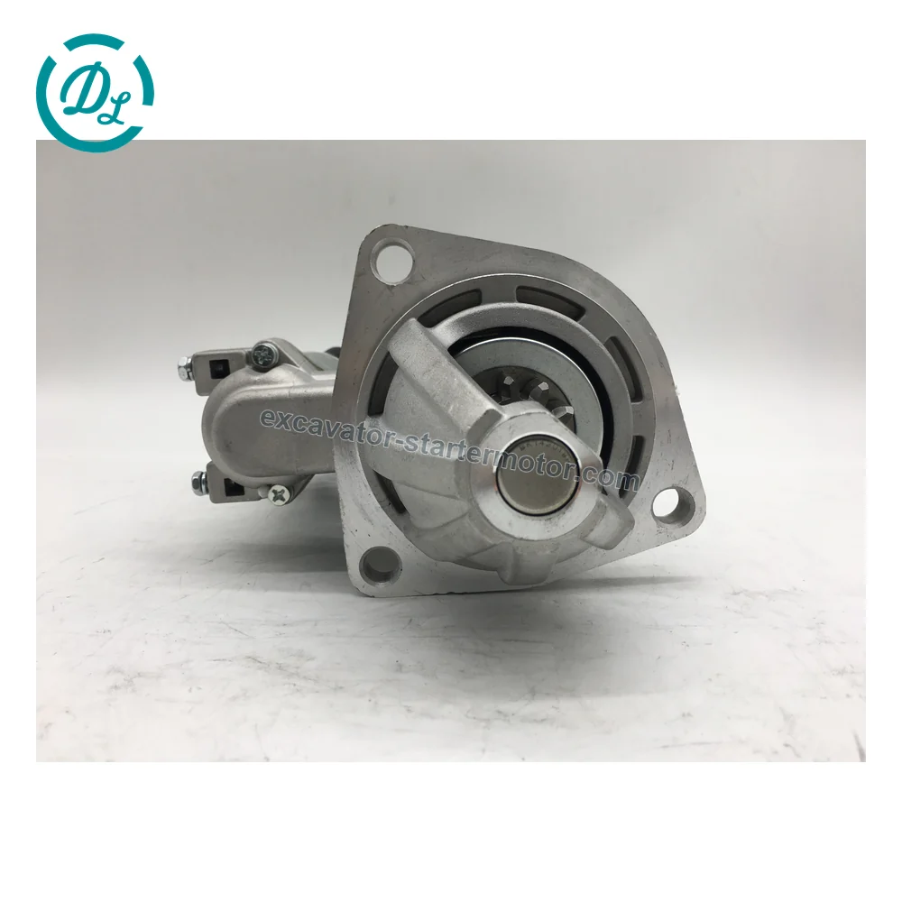 1811001890 24V 4.5kW 11-Tooth Starter for Isuzu 6BD1, OEM/reference 1811001890, 24V 4.5kW 11-Tooth CW Starter, product view 3