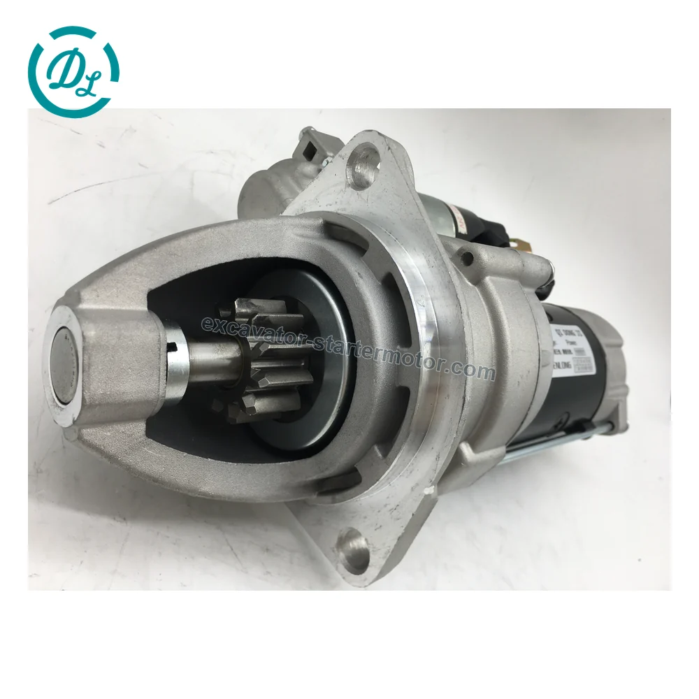 1811001890 24V 4.5kW 11-Tooth Starter for Isuzu 6BD1, OEM/reference 1811001890, 24V 4.5kW 11-Tooth CW Starter, product view 5