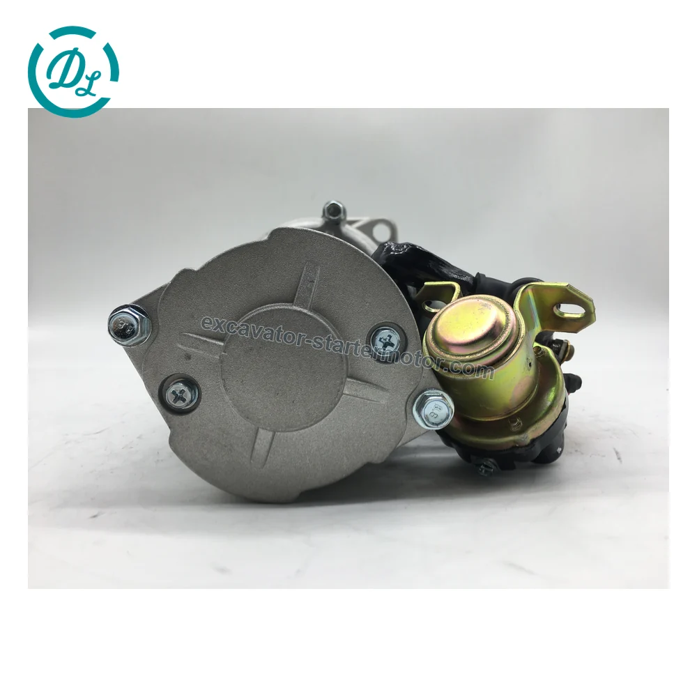1811001890 24V 4.5kW 11-Tooth Starter for Isuzu 6BD1, OEM/reference 1811001890, 24V 4.5kW 11-Tooth CW Starter, product view 6