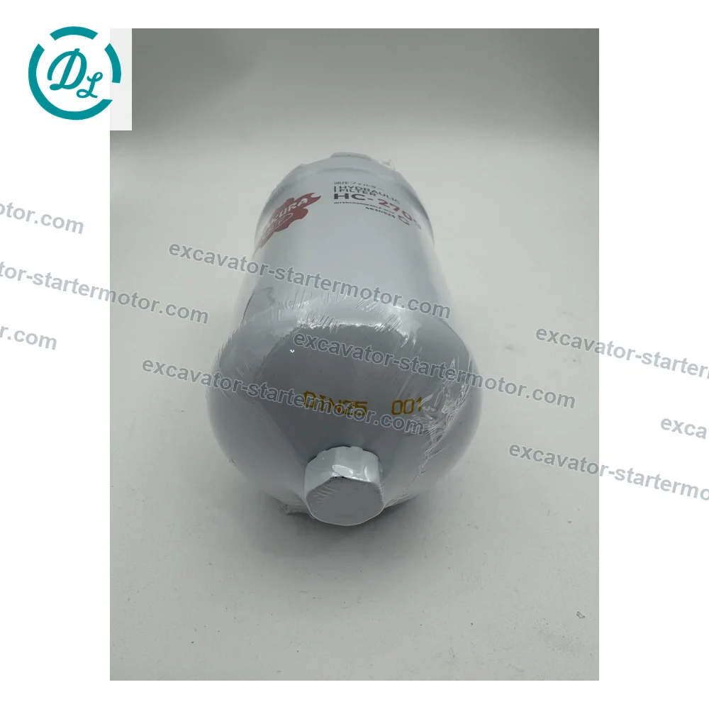 HC-2709 Hydraulic Oil Filter for Hitachi ZX330-3 ZX350H-3, OEM/reference HC-2709, M68 x 2 Spin-On Hydraulic Oil Filter, product view 3