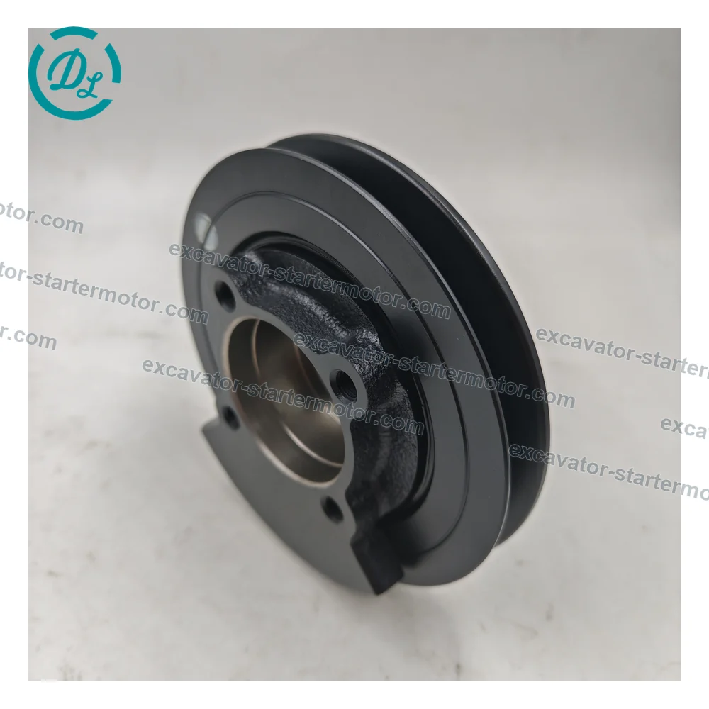 8-97226831-0 8972268310 Single-Groove Crankshaft Damper Pulley for Isuzu 3LB1 3LD1, OEM/reference 8-97226831-0, Single-Groove Crankshaft Damper Pulley, product view 3