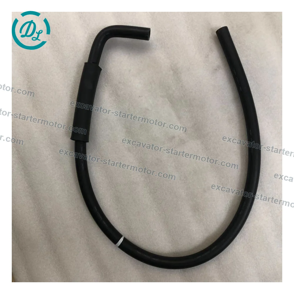 EexcavaStart Rubber Breather Ventilation Hose for John Deere 135D 8-98055717-2, OEM/reference 8-98055717-2, Rubber Breather Ventilation Hose, product view 4