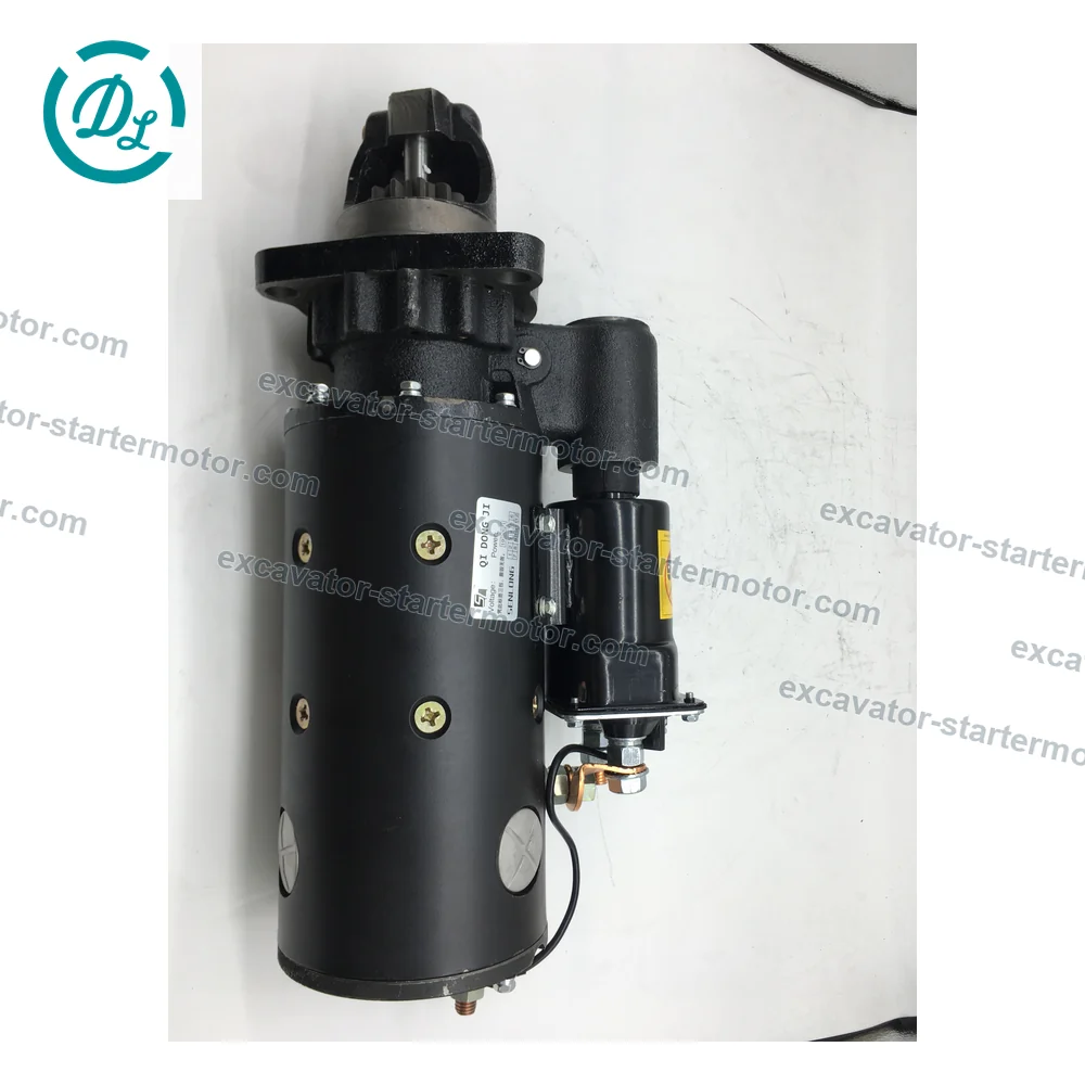 3021038 24V 50MT 11-Tooth Starter for Cummins KTA19-G2, OEM/reference 3021038, 24V 50MT 11-Tooth Starter Motor, product view 2