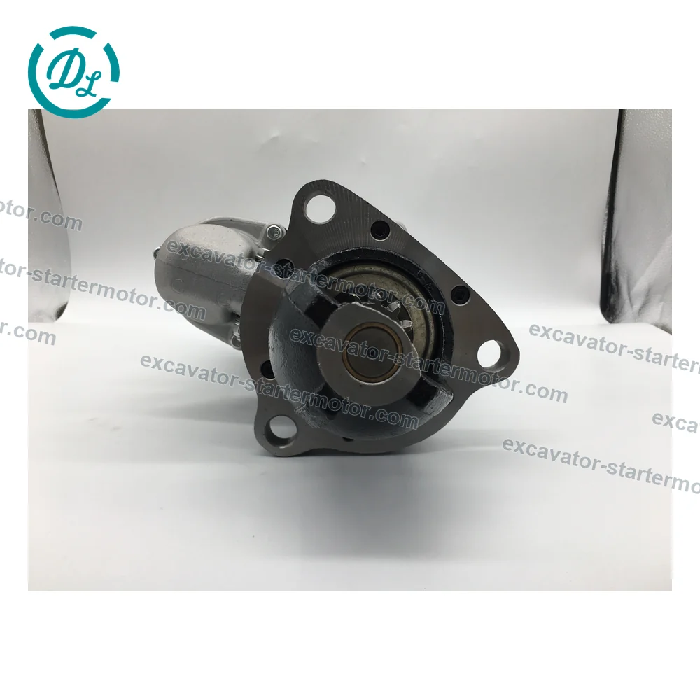 600-813-3631 0-23000-6531 24V 7.5kW 12-Tooth Starter for Komatsu 6D125, OEM/reference 600-813-3631, 24V 7.5kW 12-Tooth Starter, product view 4