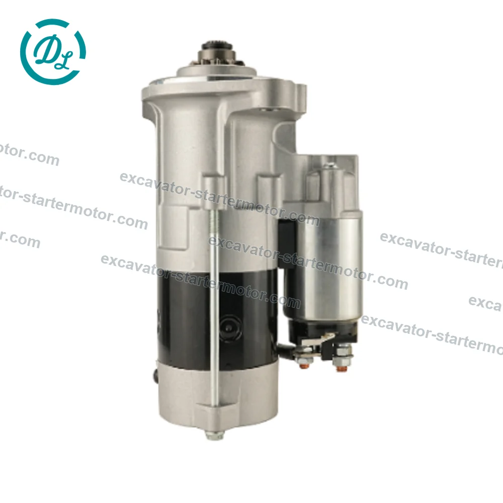 1-87618270-0 24V 3.2kW 11T Starter for Isuzu 4JG1 4JG2 4LE1, OEM/reference 1-87618270-0, 24V 3.2kW 11T Gear-Reduction Starter, product view 2