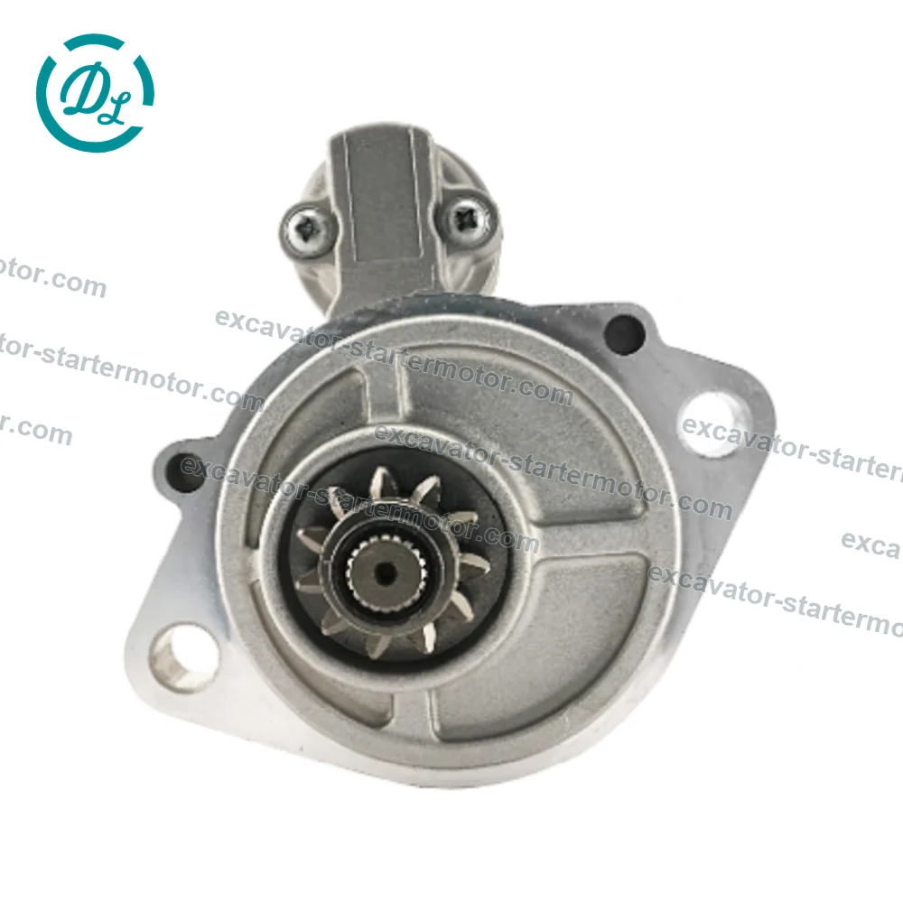 1-87618270-0 24V 3.2kW 11T Starter for Isuzu 4JG1 4JG2 4LE1, OEM/reference 1-87618270-0, 24V 3.2kW 11T Gear-Reduction Starter, product view 3