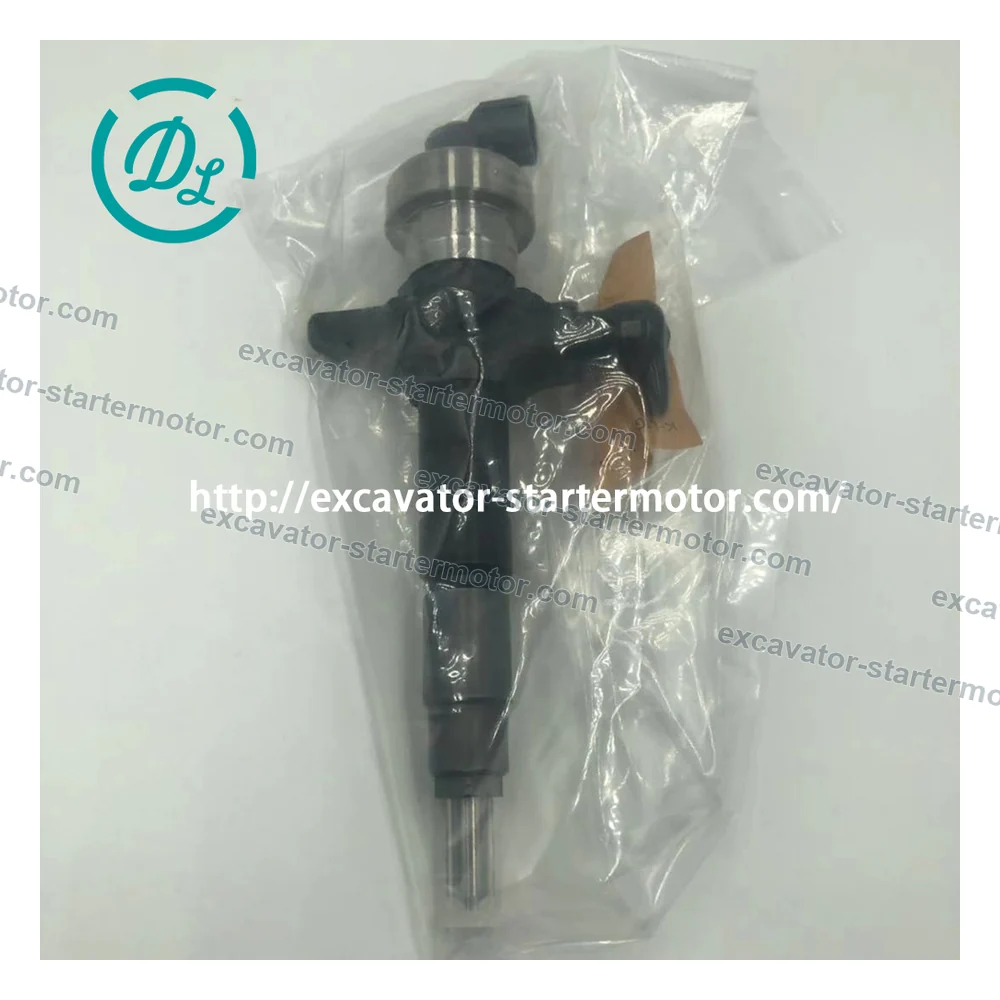 8-98011604-1 095000-6980 Common Rail Injector for Isuzu 4JJ1, OEM/reference 8-98011604-1, Common Rail Diesel Fuel Injector, product view 4