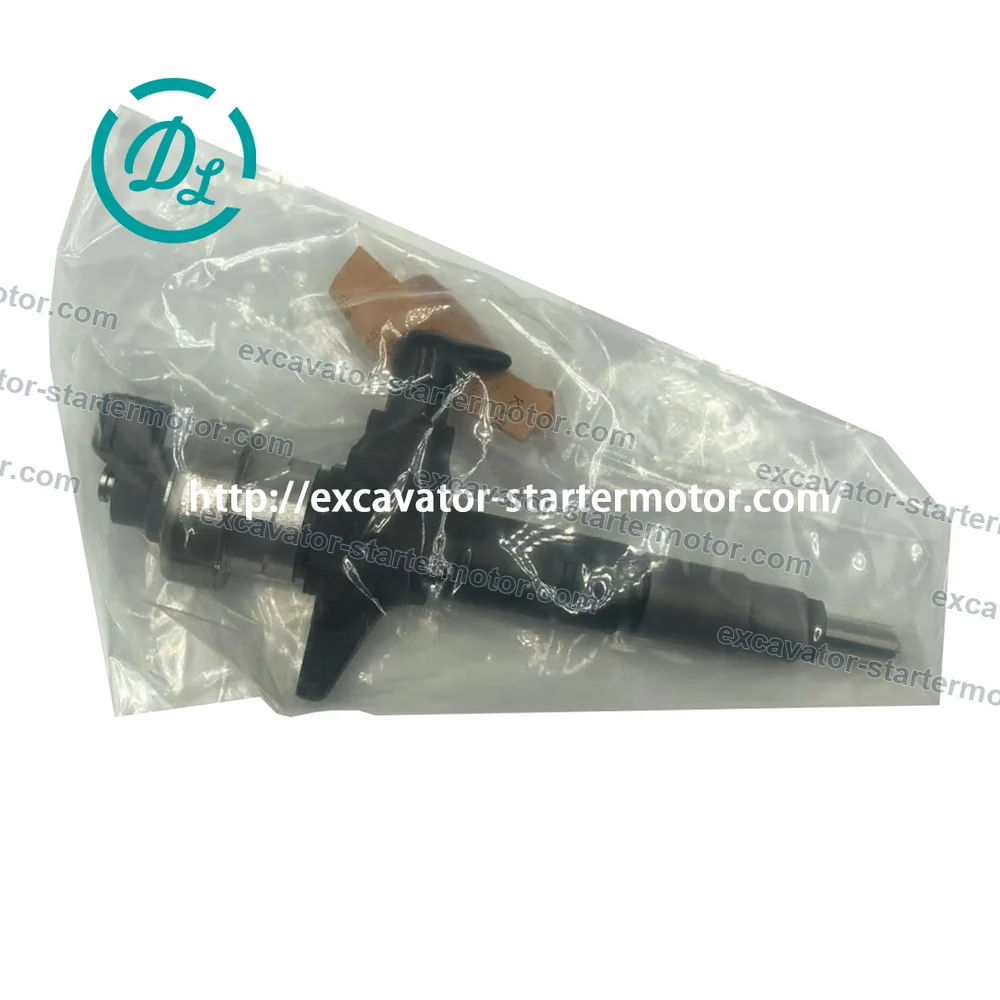 8-98011604-1 095000-6980 Common Rail Injector for Isuzu 4JJ1, OEM/reference 8-98011604-1, Common Rail Diesel Fuel Injector, product view 5