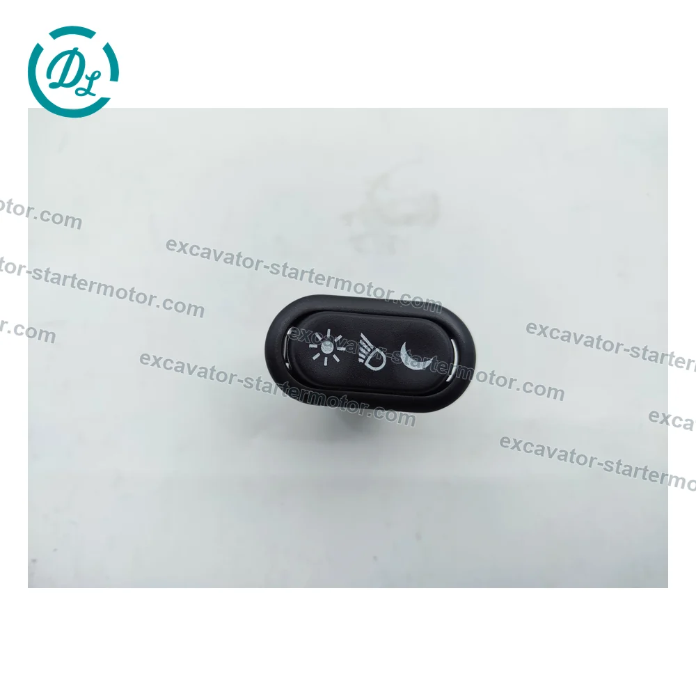 20Y-06-42121 Headlight Selector Switch for Komatsu PC200-8, OEM/reference 20Y-06-42121, Headlight Selector Switch, product view 3