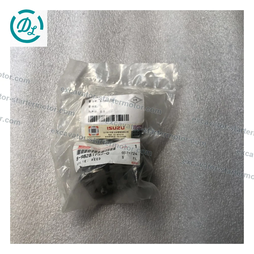 8-98281739-0 EGR Valve Reed for Isuzu 6HK1 Hitachi ZX350 ZX360, OEM/reference 8-98281739-0, EGR Valve Reed