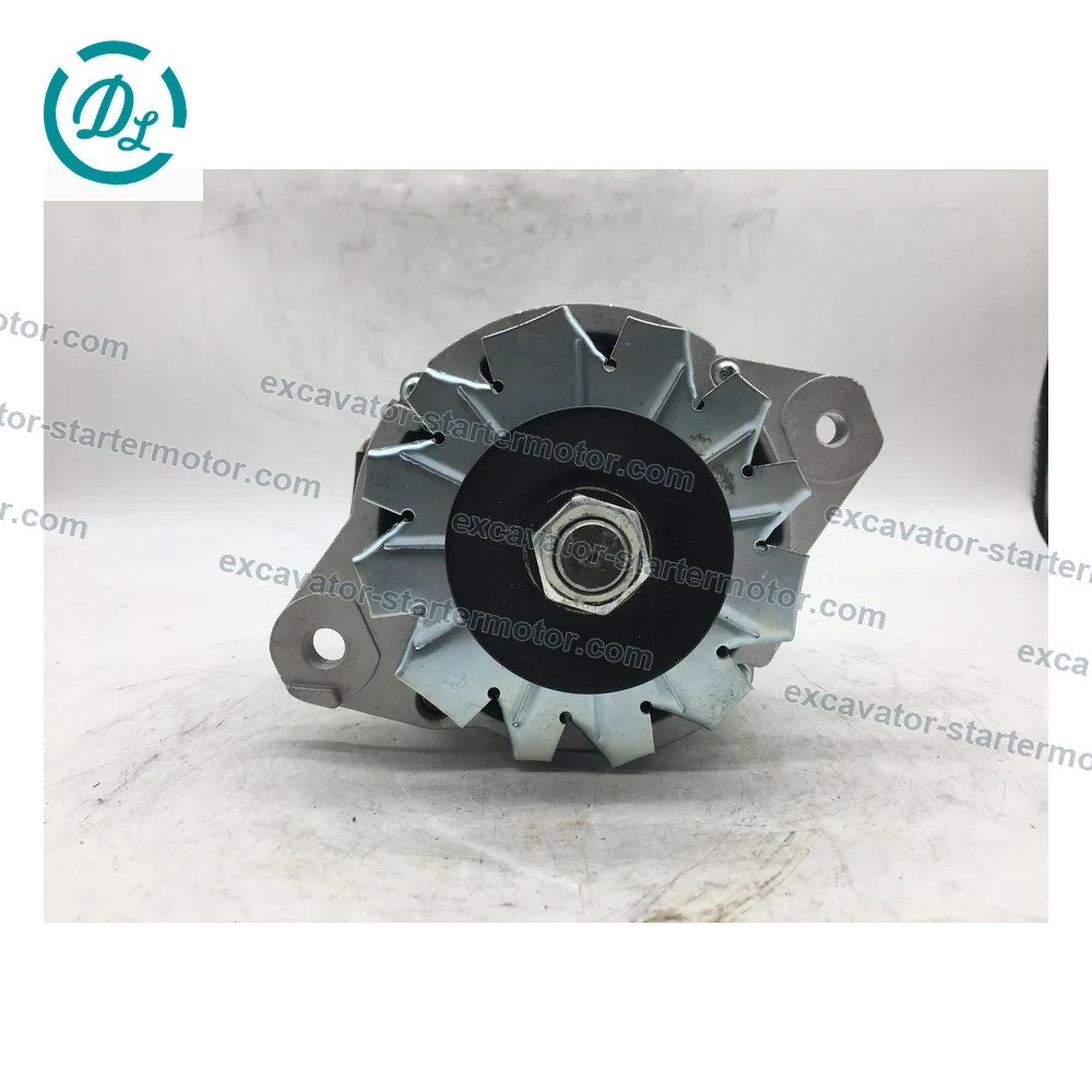 A4T40386 ME077790 24V 50A Alternator for Mitsubishi Fuso 6D17 6M61, OEM/reference A4T40386, 24V 50A Two-Groove Alternator, product view 4
