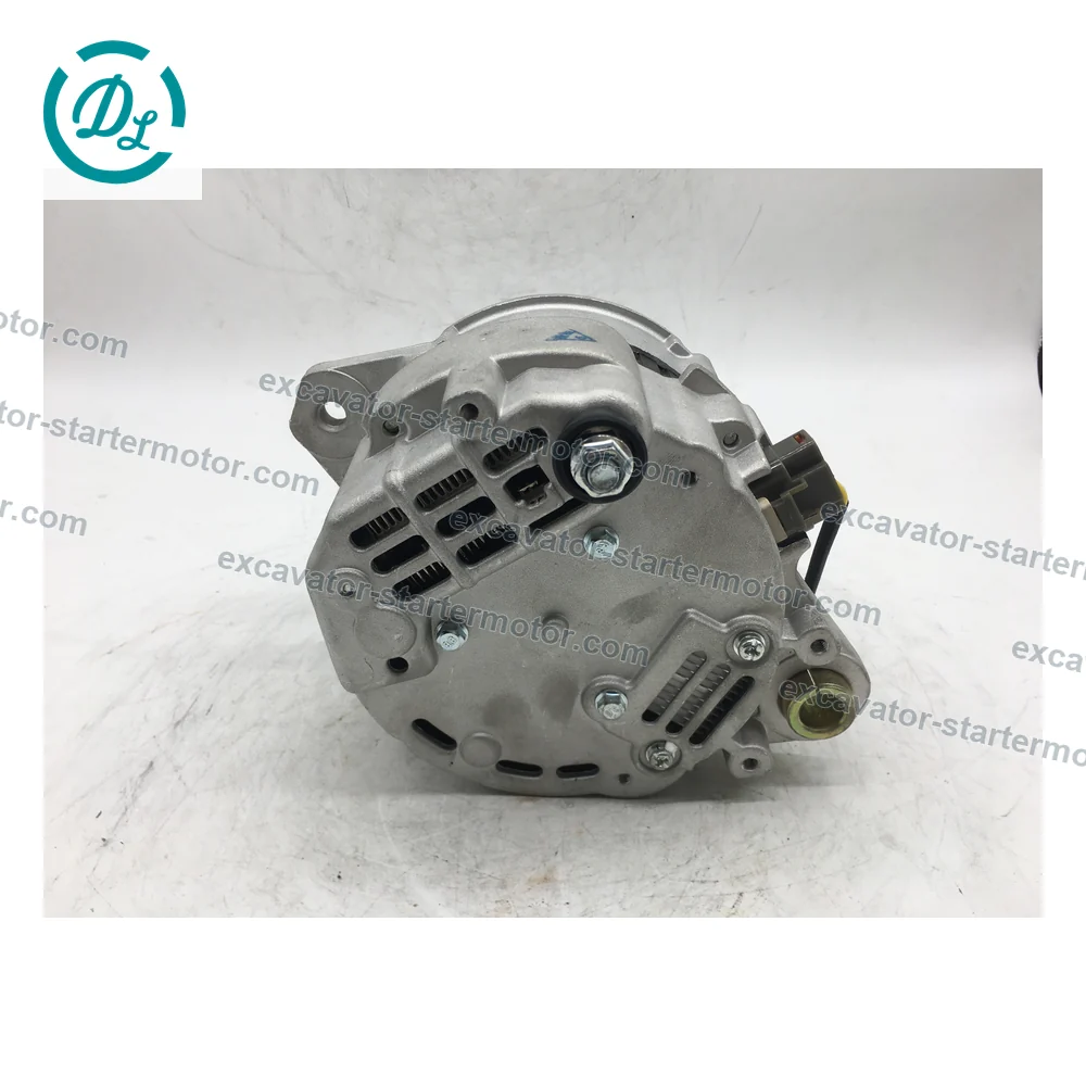 A4T40386 ME077790 24V 50A Alternator for Mitsubishi Fuso 6D17 6M61, OEM/reference A4T40386, 24V 50A Two-Groove Alternator, product view 7