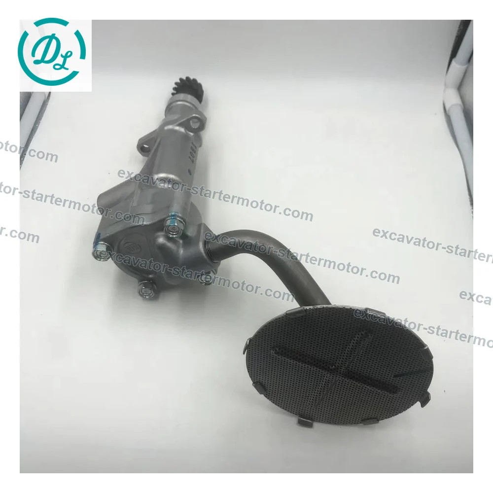 8-94362923-3 Oil Pump for Isuzu 4JB1 4JG1 Hitachi EX40 EX75 ZX70, OEM/reference 8-94362923-3, Engine Lubrication Oil Pump Assembly, product view 2