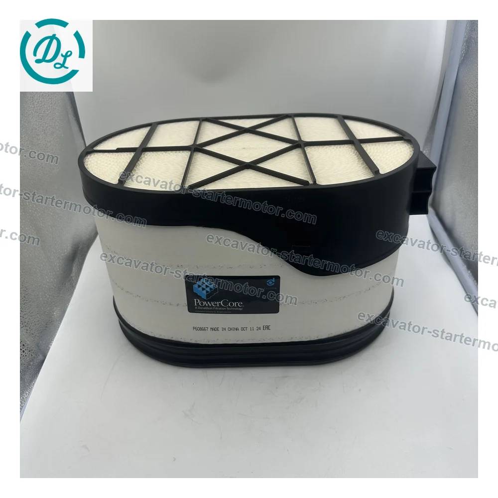 P608667 PowerCore Primary Air Filter for PSD12 Air Cleaner, OEM/reference P608667, PowerCore Obround Primary Air Filter, product view 3