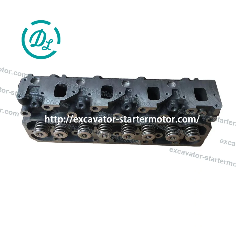 8-97109642-3 Complete Cylinder Head for Isuzu 4JG1 EX75 ZX70 ZX75, OEM/reference 8-97109642-3, Complete Cylinder Head with Valves