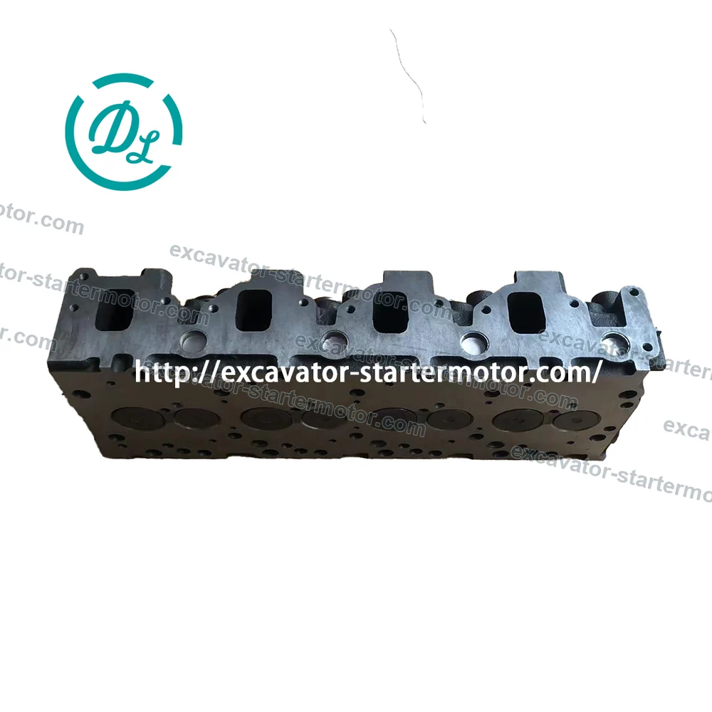 8-97109642-3 Complete Cylinder Head for Isuzu 4JG1 EX75 ZX70 ZX75, OEM/reference 8-97109642-3, Complete Cylinder Head with Valves, product view 5