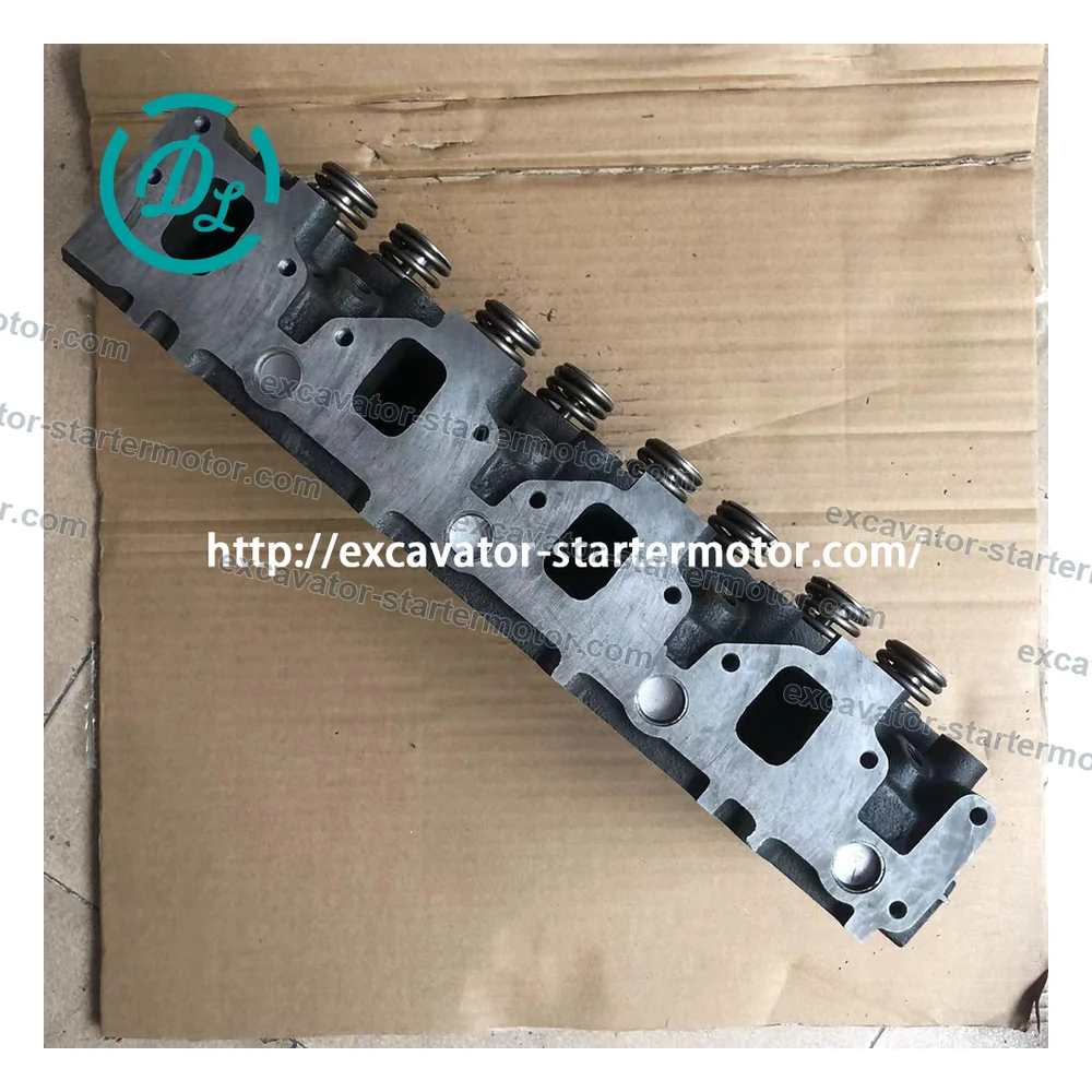 8-97109642-3 Complete Cylinder Head for Isuzu 4JG1 EX75 ZX70 ZX75, OEM/reference 8-97109642-3, Complete Cylinder Head with Valves, product view 6