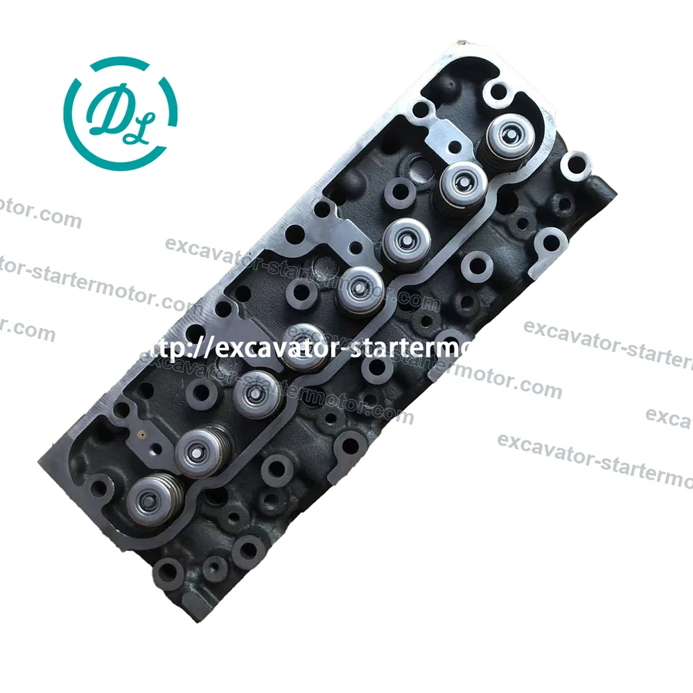 8-97109642-3 Complete Cylinder Head for Isuzu 4JG1 EX75 ZX70 ZX75, OEM/reference 8-97109642-3, Complete Cylinder Head with Valves, product view 7