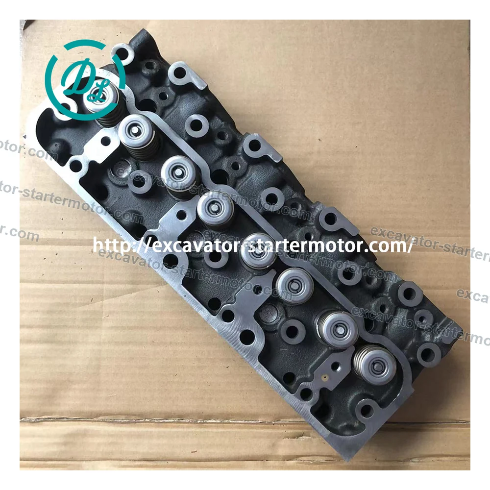 8-97109642-3 Complete Cylinder Head for Isuzu 4JG1 EX75 ZX70 ZX75, OEM/reference 8-97109642-3, Complete Cylinder Head with Valves, product view 8