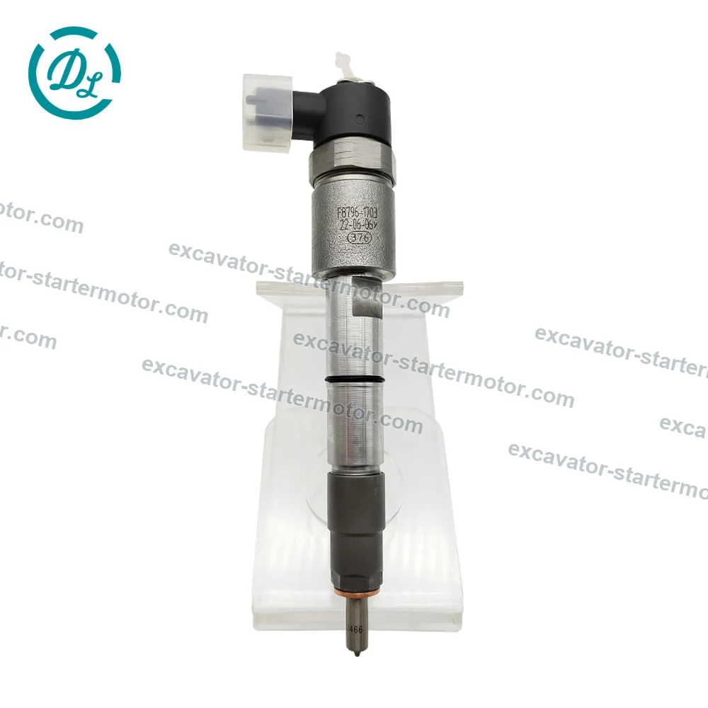 DL06FR110661 0445110661 Common Rail Injector for Doosan DL06FR SANY SY245 SY265, OEM/reference 0445110661, Electronic Common Rail Diesel Injector, product view 3