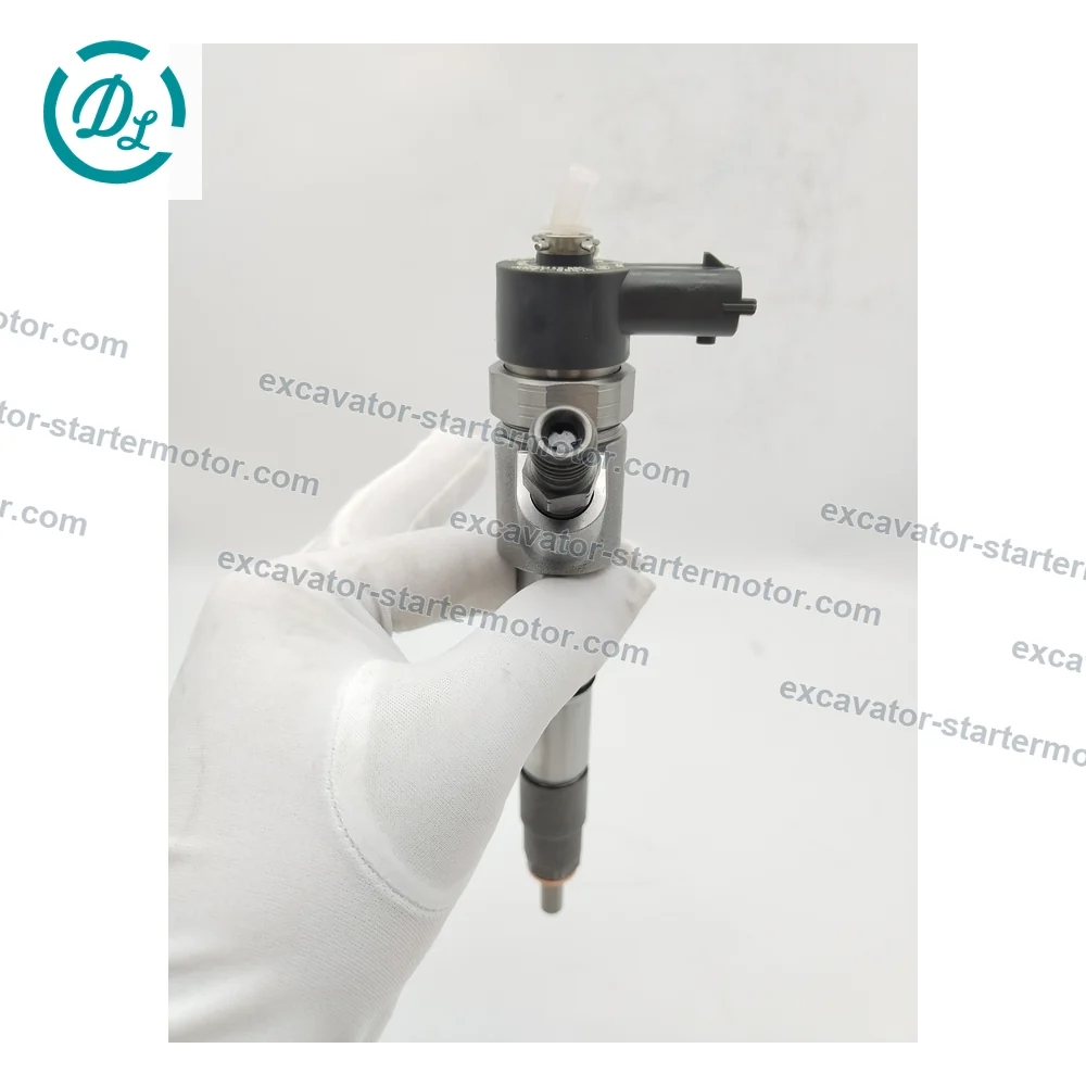 DL06FR110661 0445110661 Common Rail Injector for Doosan DL06FR SANY SY245 SY265, OEM/reference 0445110661, Electronic Common Rail Diesel Injector, product view 4