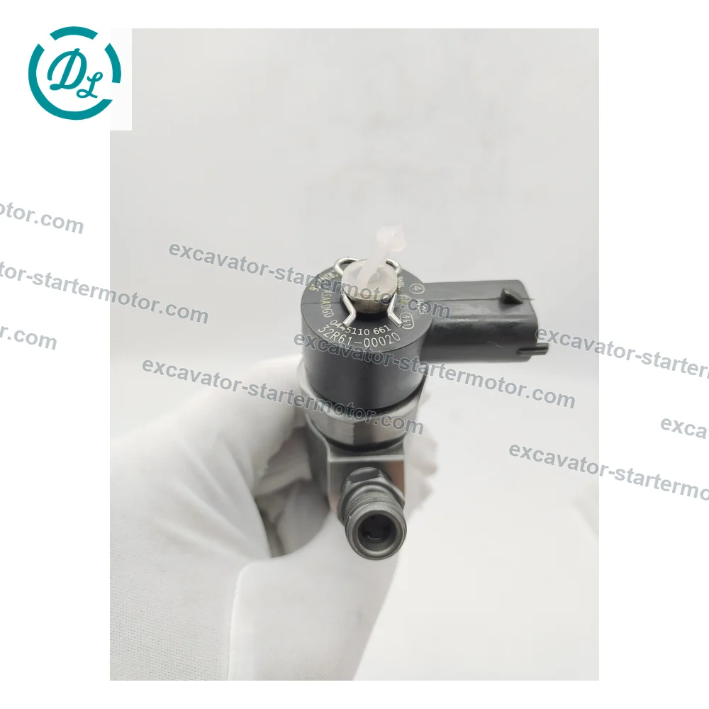 DL06FR110661 0445110661 Common Rail Injector for Doosan DL06FR SANY SY245 SY265, OEM/reference 0445110661, Electronic Common Rail Diesel Injector, product view 5
