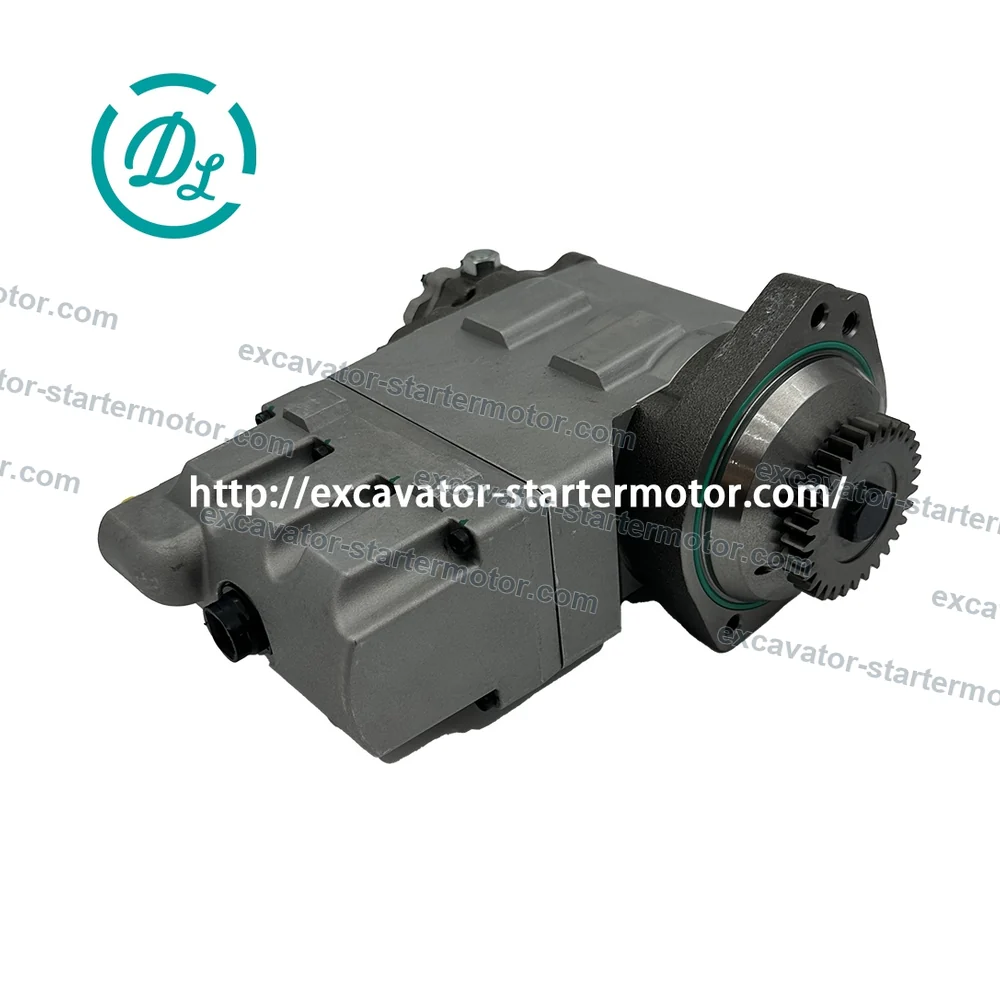 476-8769 12V Hydraulic Injector Pump for CAT C9 D6R D7R, OEM/reference 476-8769, 12V Hydraulic Injector Pump Group, product view 4