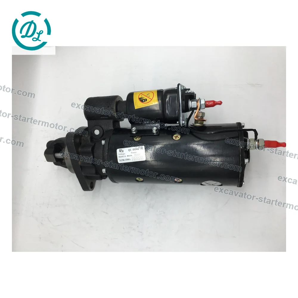 3021036 10479114 24V 11-Tooth 42MT Starter for Cummins NT855, OEM/reference 3021036, 24V 11-Tooth 42MT Starter, product view 3