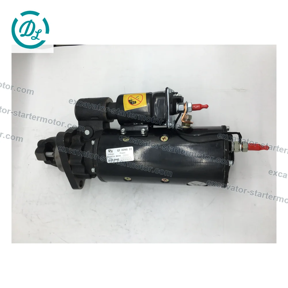 3021036 10479114 24V 11-Tooth 42MT Starter for Cummins NT855, OEM/reference 3021036, 24V 11-Tooth 42MT Starter, product view 4