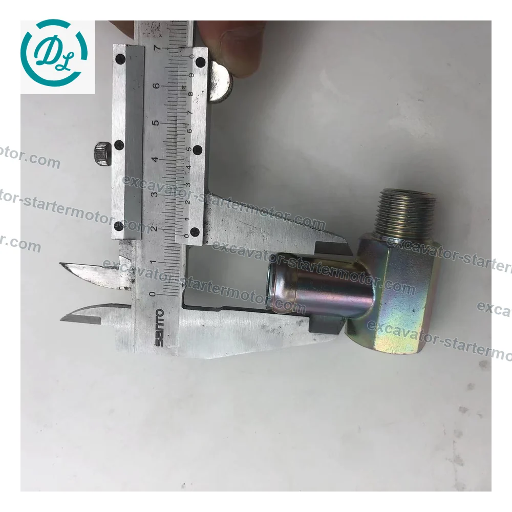 8-98063668-1 Water Connector for Isuzu 4LE2, OEM/reference 8-98063668-1, Engine Water Connector, product view 4