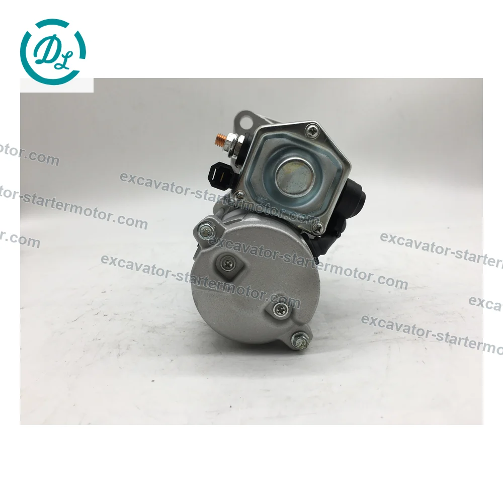 16661-63011 DSN2151 12V 1.4kW 9-Tooth CW Starter for Kubota V2203 and Carrier Transicold, OEM/reference 16661-63011, 12V 1.4kW 9-Tooth CW Denso DSN2151 Starter, product view 5