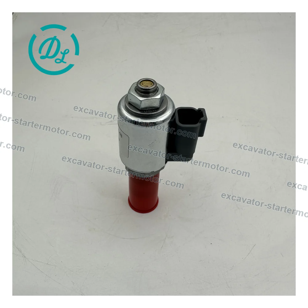 174-4909 Solenoid Valve for Cat D6R D7R D8T Track-Type Tractors, OEM/reference 174-4909, 2-Pin 7/8-14 Fluid-Control Solenoid Valve, product view 2