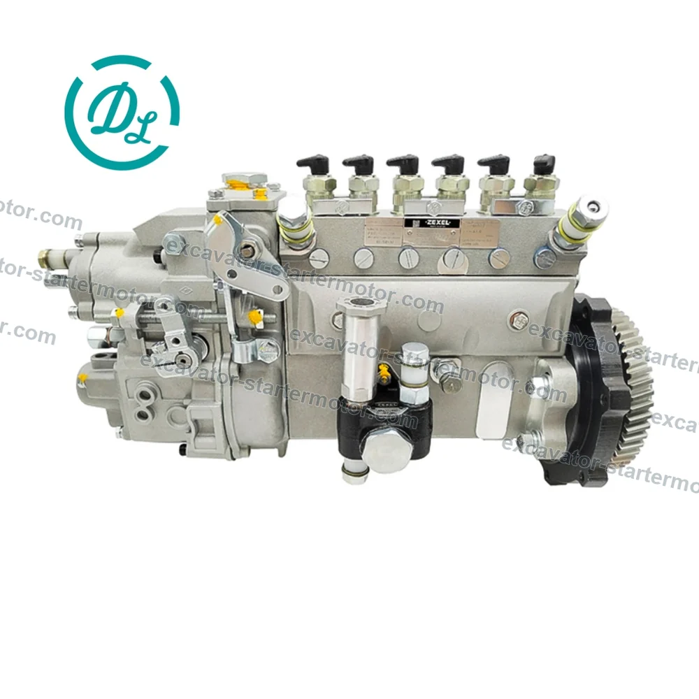 101605-0090 PES6A Inline Fuel Injection Pump for Isuzu 6BG1 Hitachi ZX230 ZX270, OEM/reference 101605-0090, PES6A Six-Cylinder Inline Fuel Injection Pump, product view 2