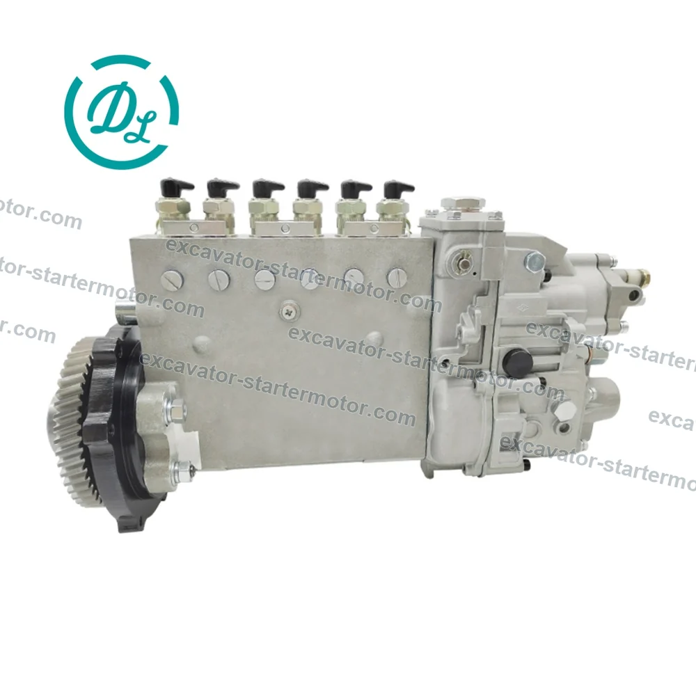 101605-0090 PES6A Inline Fuel Injection Pump for Isuzu 6BG1 Hitachi ZX230 ZX270, OEM/reference 101605-0090, PES6A Six-Cylinder Inline Fuel Injection Pump, product view 5